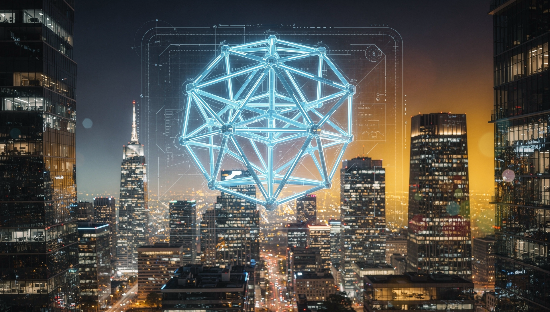 - Geodesic dome — tensegrity in glass and steel