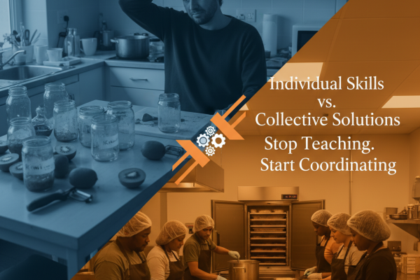 Home food preservation vs commercial scaling